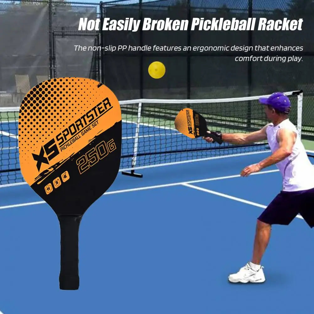 XS Sportster 250G Pickleball Set – Yellow Edition