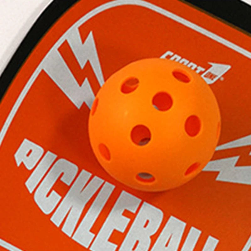 ProShot 6-Pack Outdoor Pickleball Balls with Mesh Carry Bag – Orange Edition