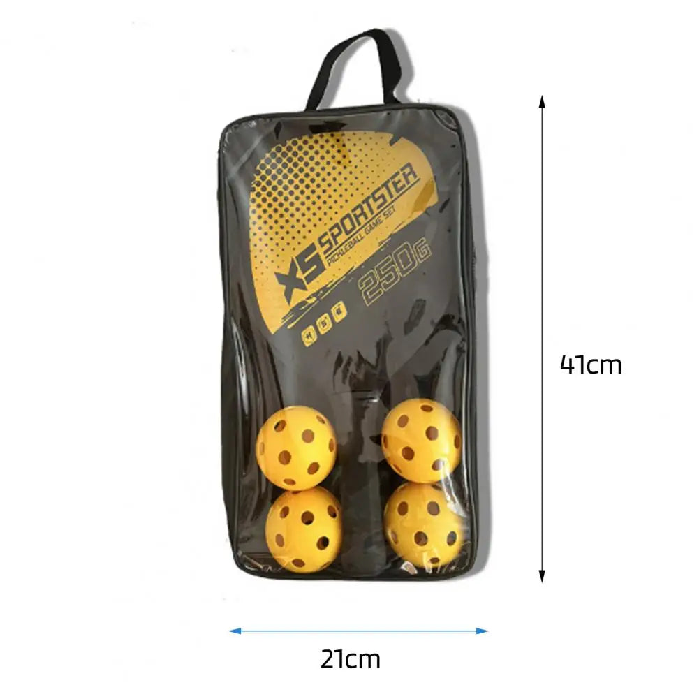 XS Sportster 250G Pickleball Set – Yellow Edition