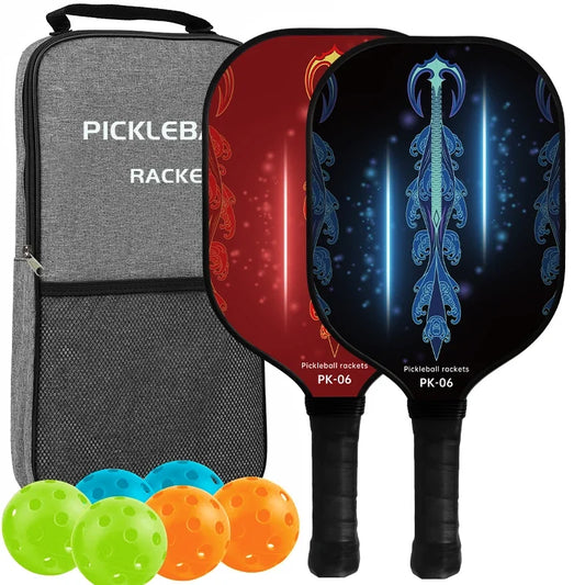 MythicStrike PK-06 Pickleball Set – Dual Paddle Power Pack